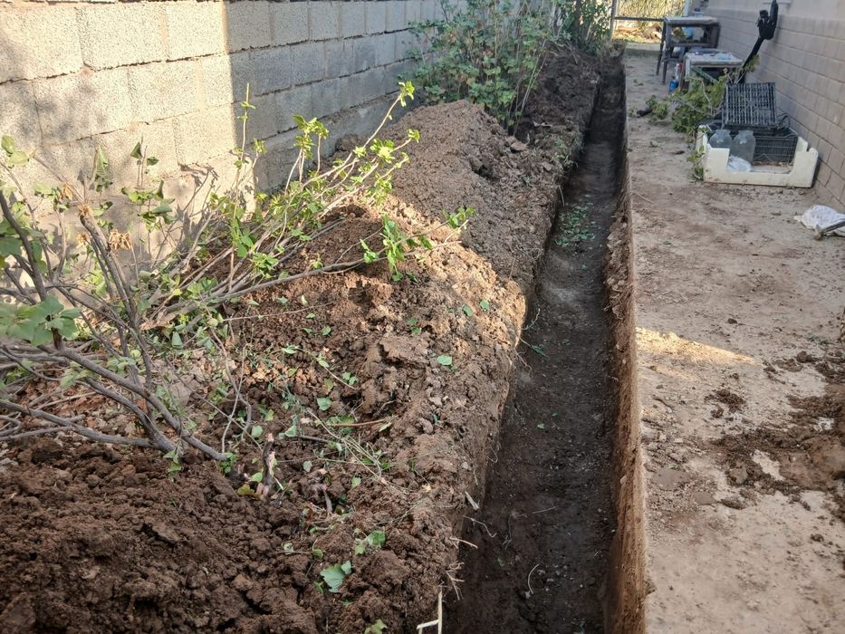 Септик под ключ! Траншей. Прокладка кабельныц линий. Копка