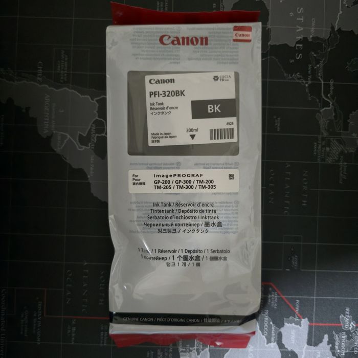 Новый Картридж PFI 320BK