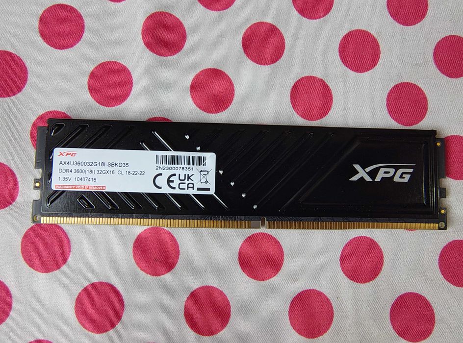 Memorie ADATA XPG Gammix D35 Black 32GB DDR4 3600MHz.