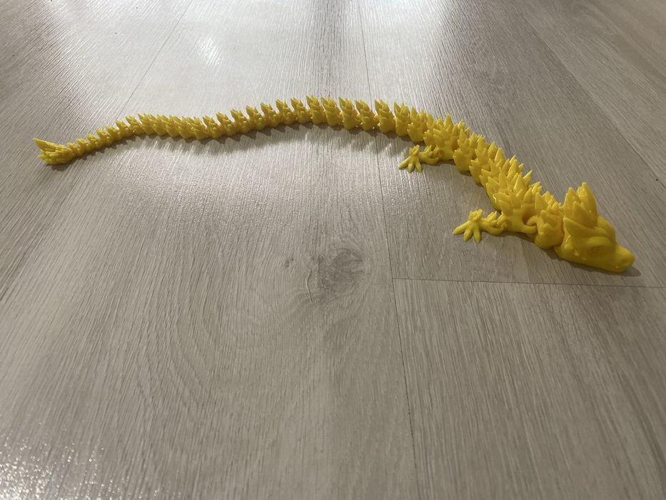 Продавам 3D принтиран дракон  мога да правя и други фигури по поръчка