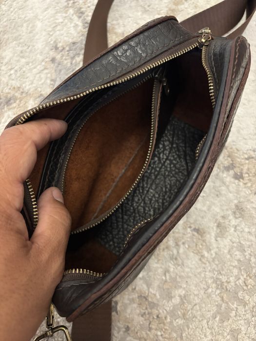 Сумка из натуралной кожи.