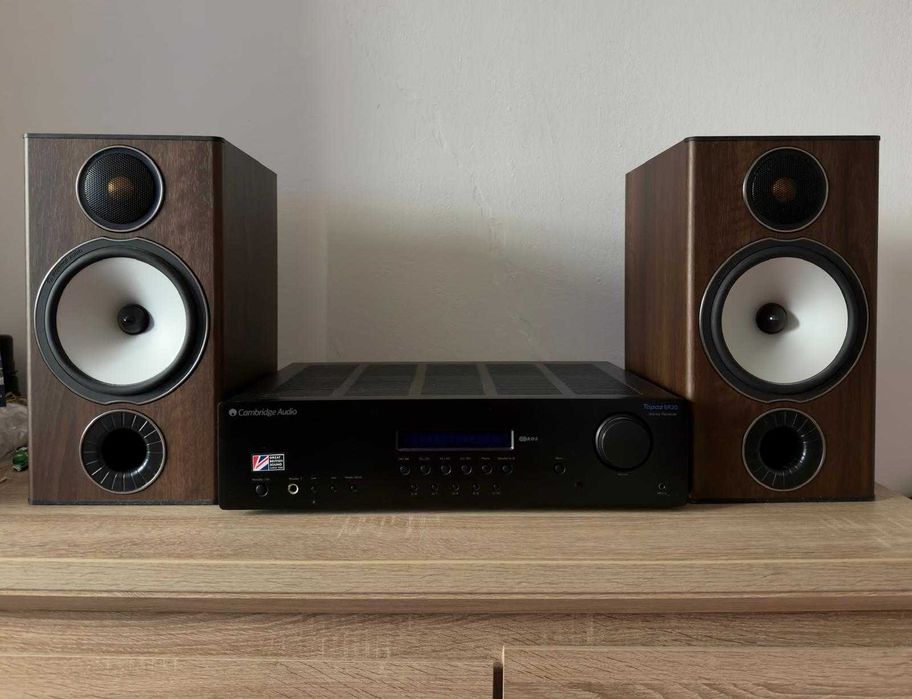 Boxe Monitor Audio Bronze BX2 + Amplificator Receiver Cambridge Audio - Topaz SR20