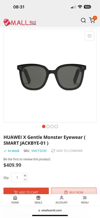 Смарт-очки Huawei X Gentle Monster Eyewear (original)