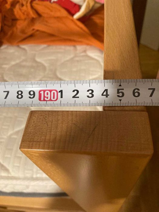 Детски легла 80/190 масив бук, втори етаж, топ качество, топ състояние