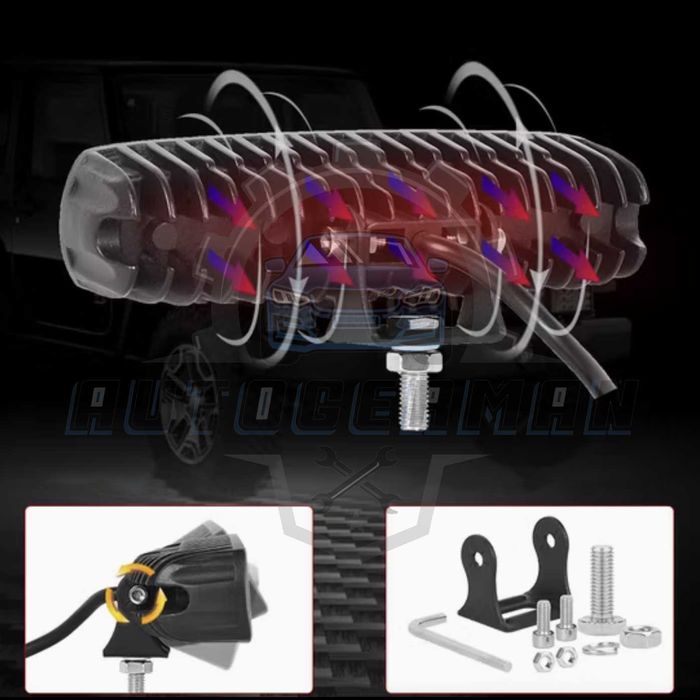 Мощни Прожектори 18W off-road 4х4 атв SUV сафари джипове мотор нови