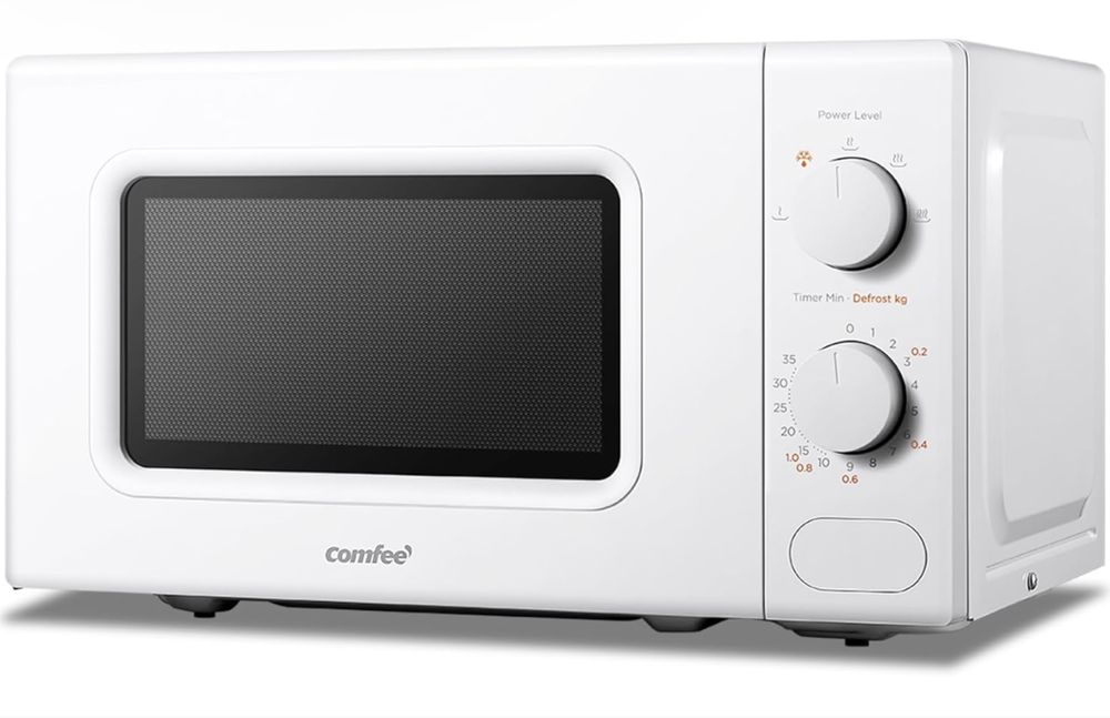 Cuptor cu microunde COMFEE alb, 20 litri