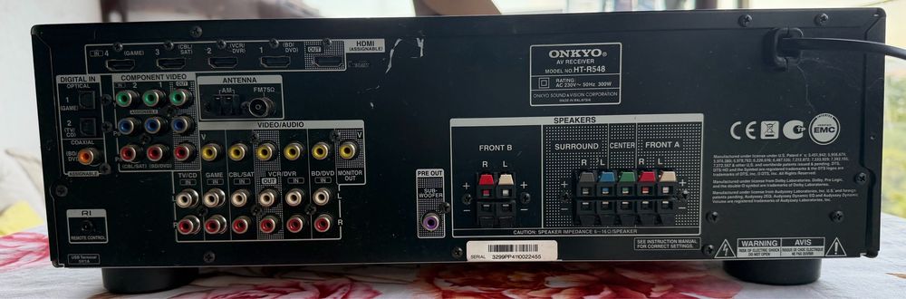 Ресийвър ONKYO HT-R548