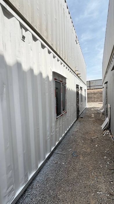 12 metrli konteyner domik ofis 3 xonali