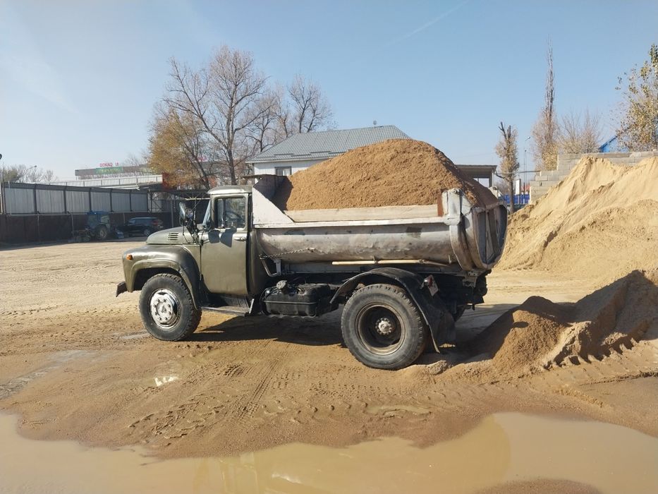 Доставка зил,  щебень, песок