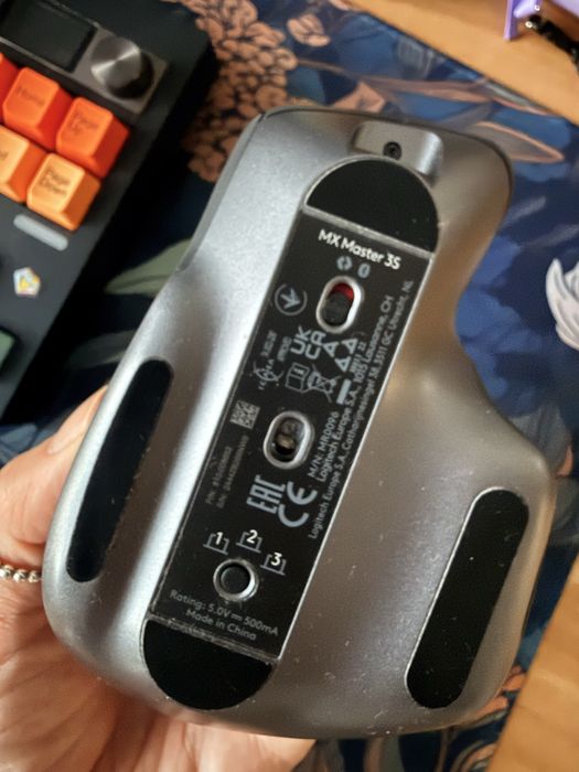Мишка Logitech - MX Master 3S Graphite