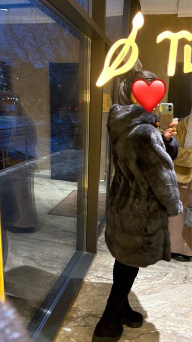 Зимняя шуба натуралка
