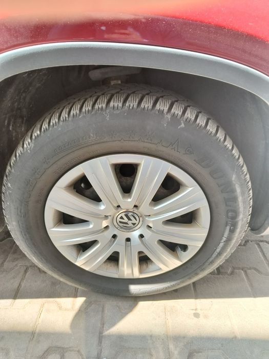 Jante tabla 16 + Cauciucuri iarna 215 65 R16 + Capace VW