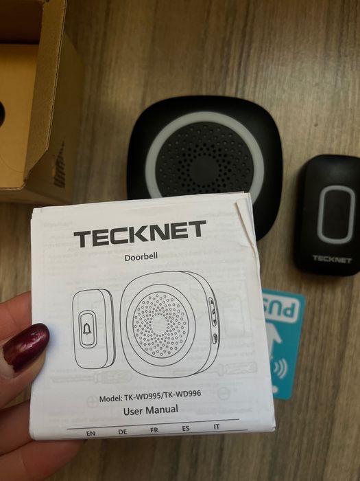 Безжичен звънец – голям обхват, водоустойчив , на батерии