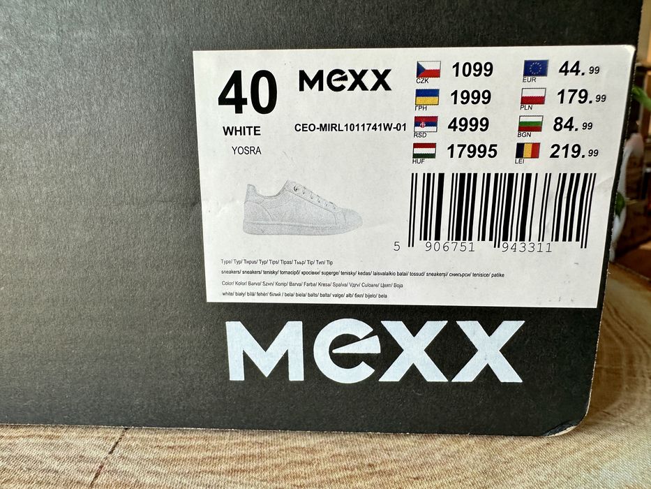 Сникърси MEXX CEO-MIRL1011741W-01 Бял