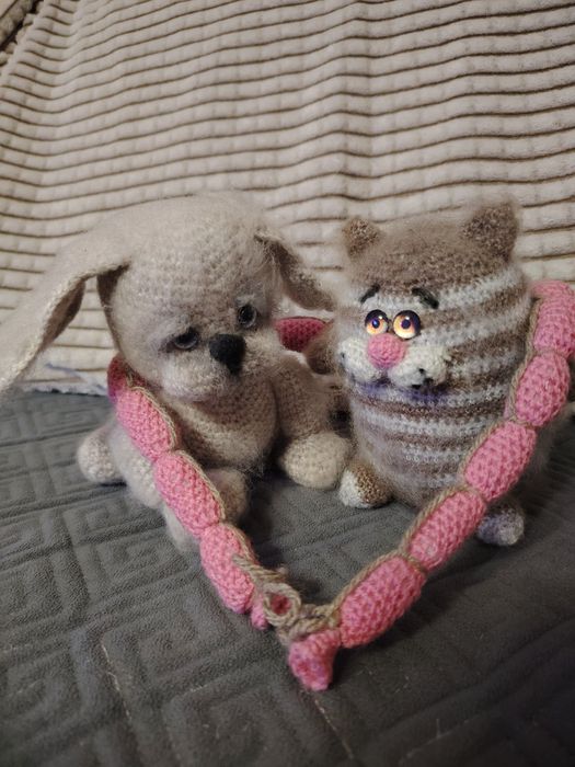 Игрушки ручной работы.