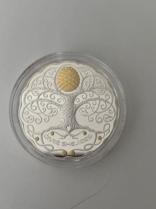 Серебряная монета НацБанка РК OMIR SHEJIRESI