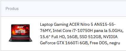 Laptop gaming Acer