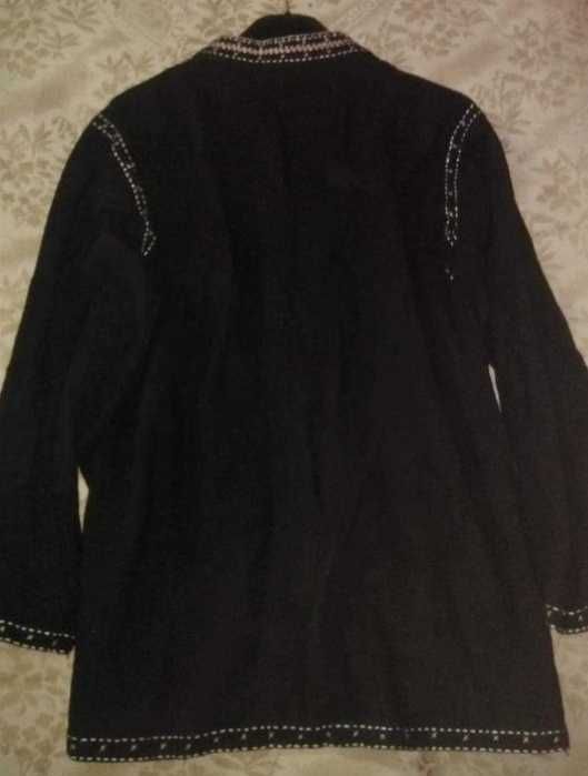 Haina populara traditionala , model foarte frumos, culoare neagra, cu cusături tradiționale, marimi M, L, XL, 2XL