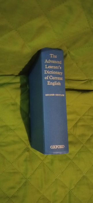 Dictionar englez Oxford Advanced Learner's Dictionary editia 1963