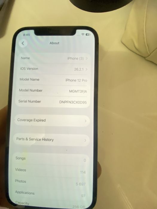 Iphone 12 pro pacific blues