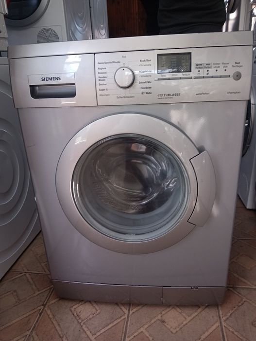 Иноксова пералня Сименс Siemens  A++ 7кг с две години гаранция!