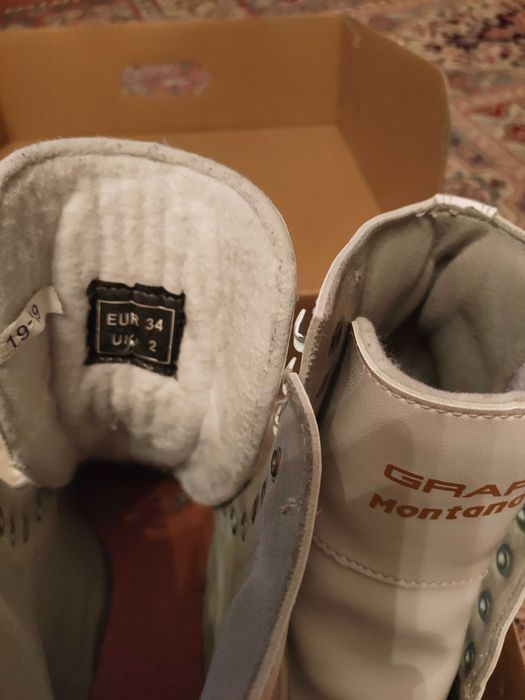 Коньки фигурные Граф, 34р-р