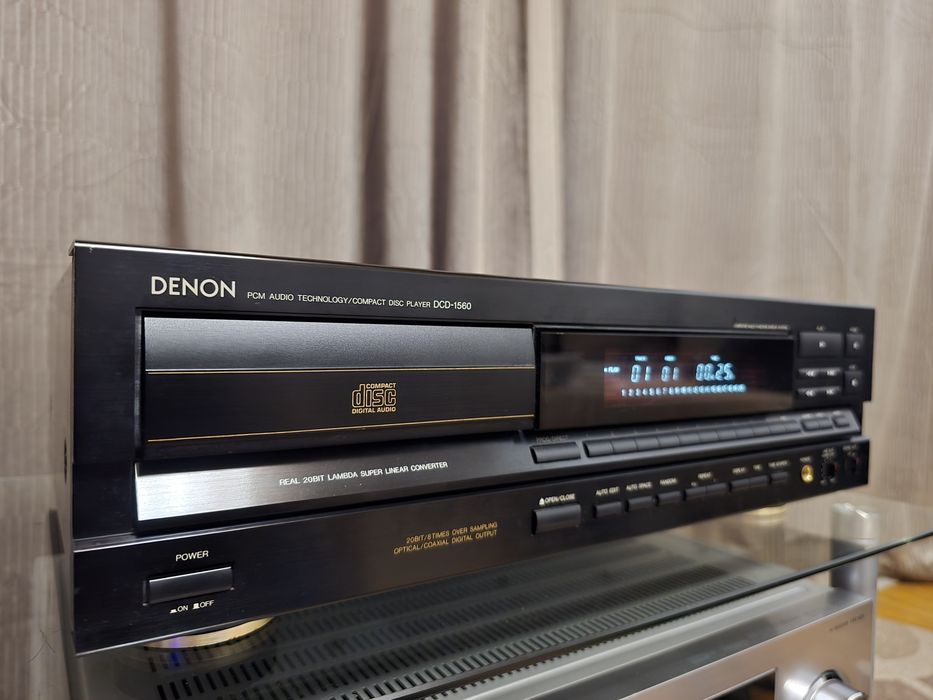 Denon DCD-1560 – CD Player High-End Audiophile de Referinta | DAC Exceptional | Constructie Tank | Sunet Analogic Rar!