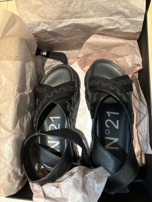 Sandale platforma 100% piele