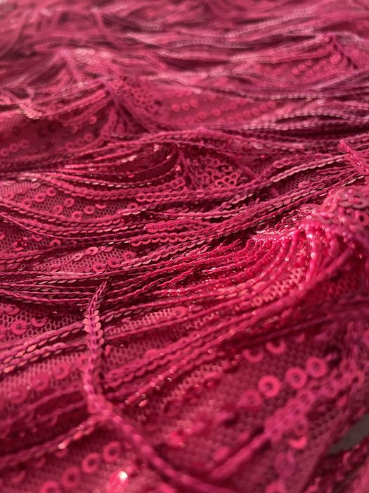 многопластова ками рокля с ресни