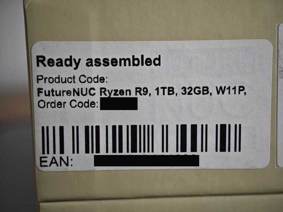 Mini PC AMD Ryzen 9 8945HS, 32GB DDR5, 8GB Video,  1TB SSD - Made in Germany -  NOU !
