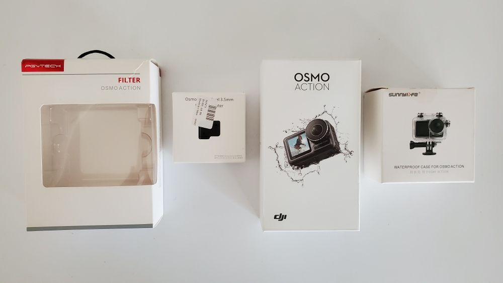 DJI Osmo Action камера + аксесоари + филтри