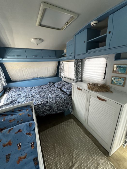 Оборудвана каравана под наем в къмпинг Гардения