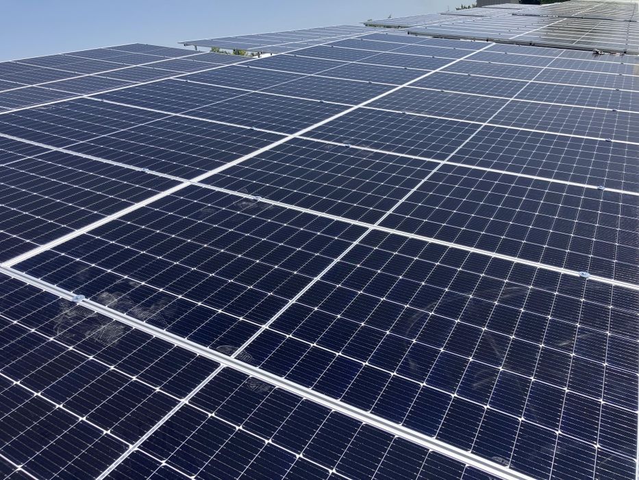 Солнечный панели Қуёш панеллари