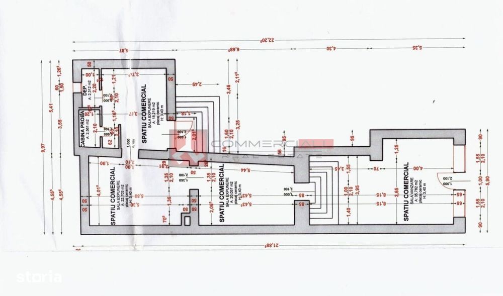 Spatiu Comercial | 97 Mp | Pozitionare Premium | Centrul Istoric