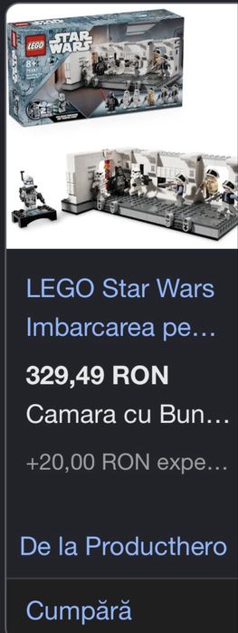 Lego star wars-pachet exclusiv