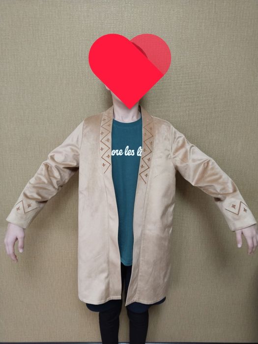 Бежевый Шапан  17 000тг