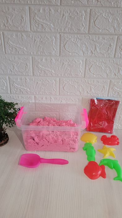 Кинетический песок.