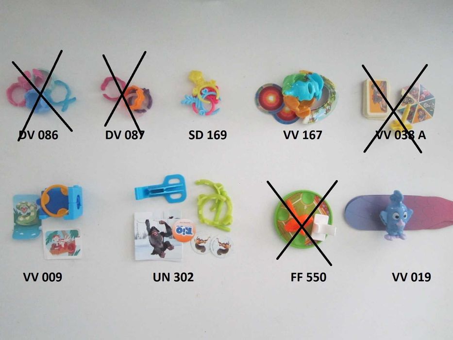 киндер играчки 2