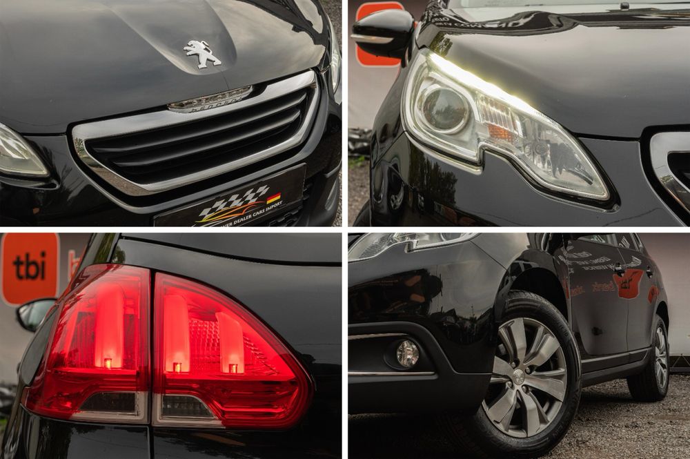 Peugeot 2008 -2014 - navigatie scaune incalzite - jante aliaj - senzori - carlig tractare - volan piele - comenzi volan - credit auto / rate / cash