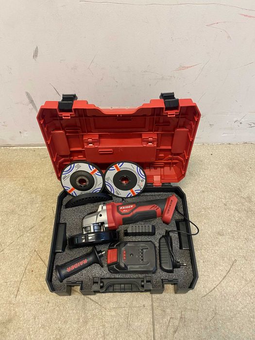 030251	R20 Ъглошлайф Ø125mm 4Ah  RDP-SPAG20 Set