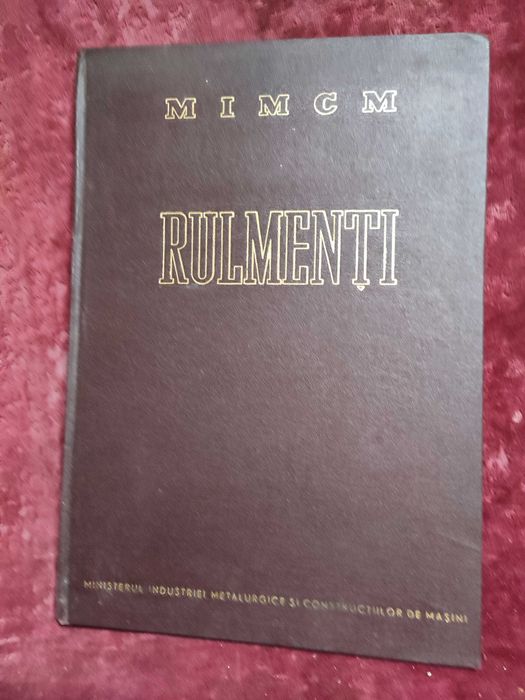 Vechi carti + STAS-clase de utilizare despre rulmenti