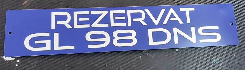 Placute Rezervat ptr parcare auto