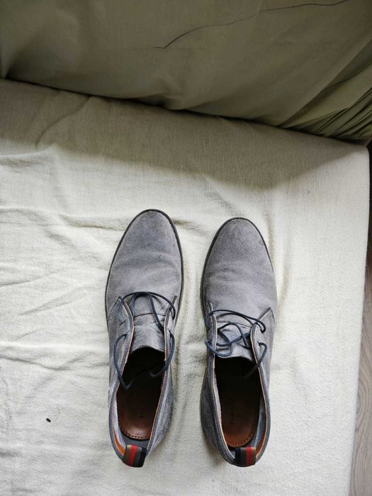 Ghete casual de piele intoarsa