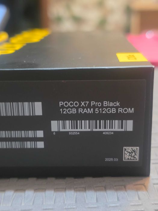Xiaomi poco x7 pro 12GB RAM,512Gb 5G