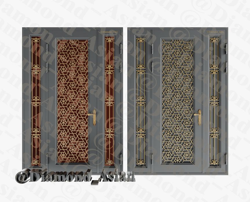 Металлические термо-профильные двери