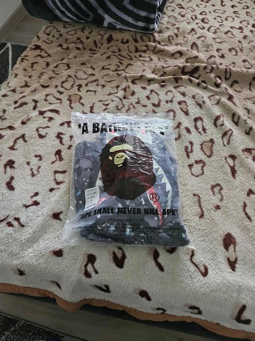 Bluză bape neagră galaxy