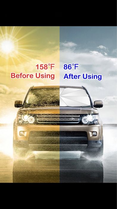 Чадър сенник за защита от лятните жеги вашия автомобил