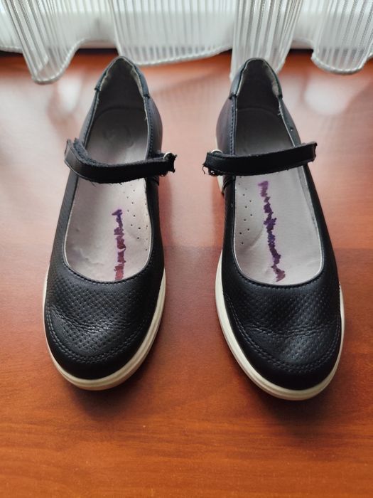 Туфли кожаные 34 размера "Юничел"