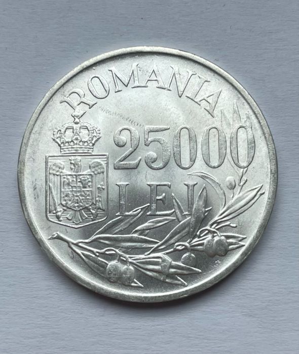 Moneda Argint Romania