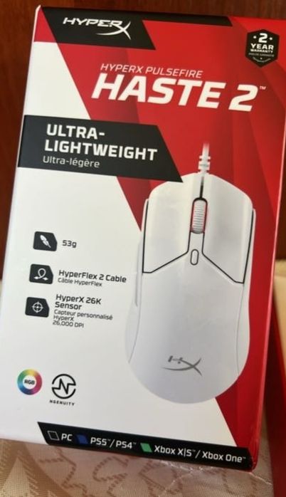 Игровой мышка HyperX Pulsefire Haste 2